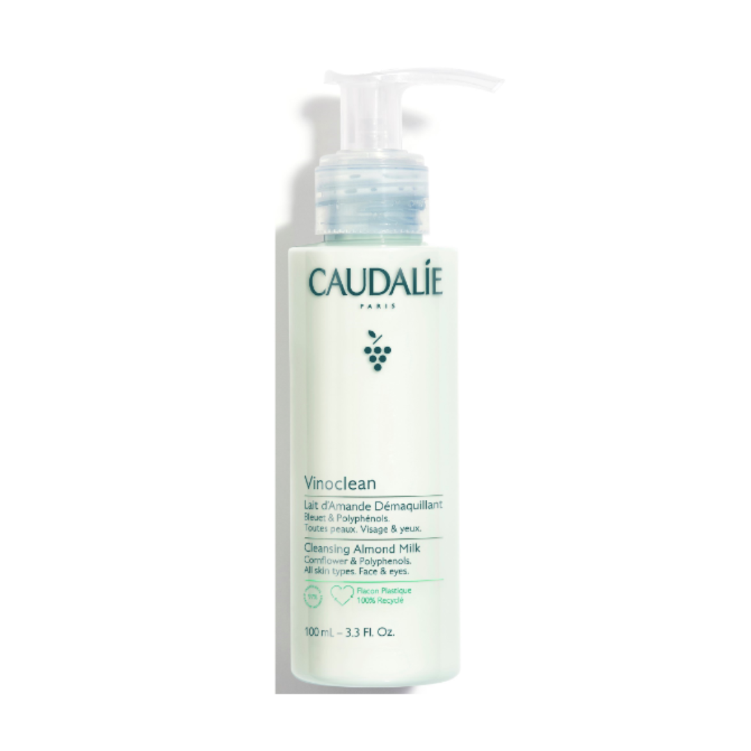 Caudalie, Vinoclean Leite de Amêndoas Desmaquilhante, 100 ml