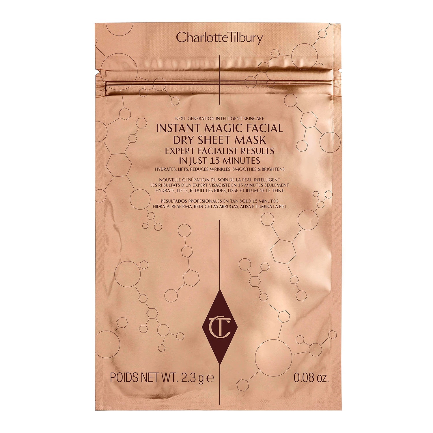 Charlotte Tilbury, Instant Magic Facial Dry Máscara de Tecido