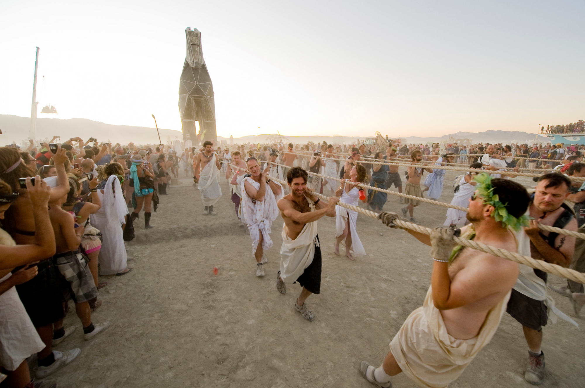 Um morte, posse de droga e 58 detenções. O outro lado do Burning Man