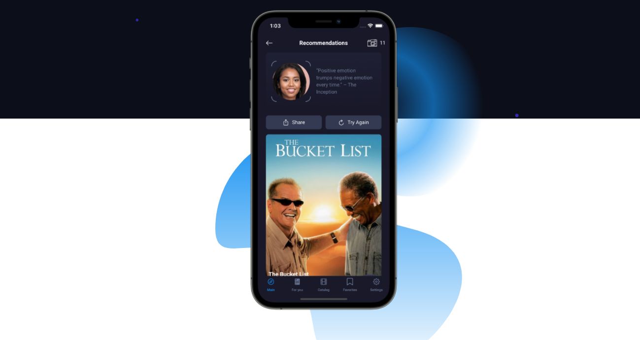 Tire uma selfie e deixe esta app escolher os filmes que melhor condizem com o seu humor