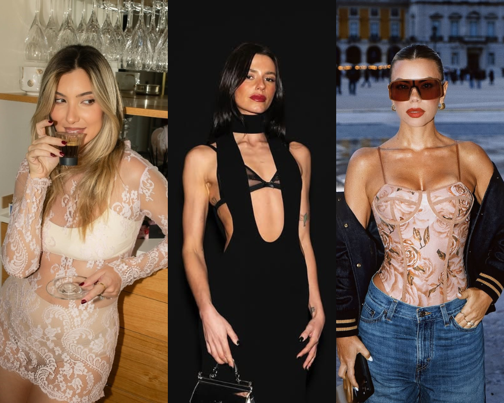 Andar com a lingerie à mostra não é desleixo, é a tendência de 2025. Consultora de moda explica