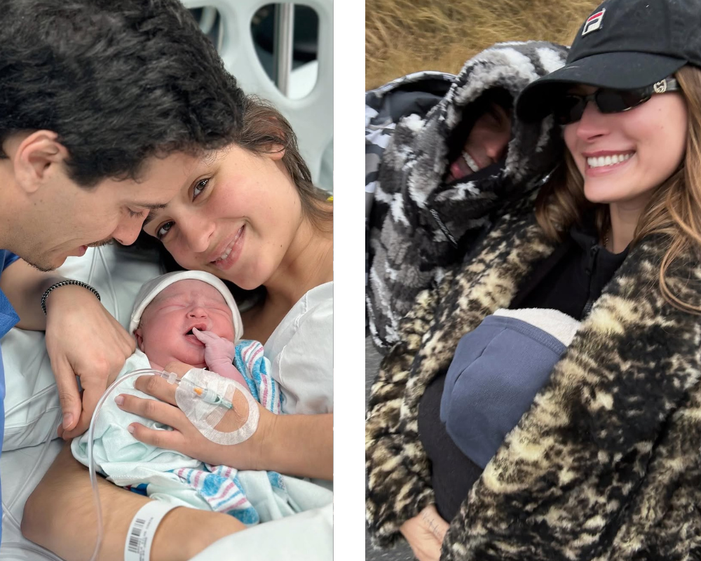 De Justin Bieber a Angie Costa. Estes 23 casais de famosos tiveram bebés em 2024