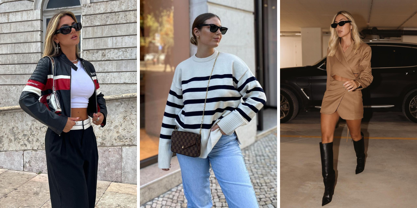 10 looks e tendências de outono que as influencers portuguesas já estão a usar