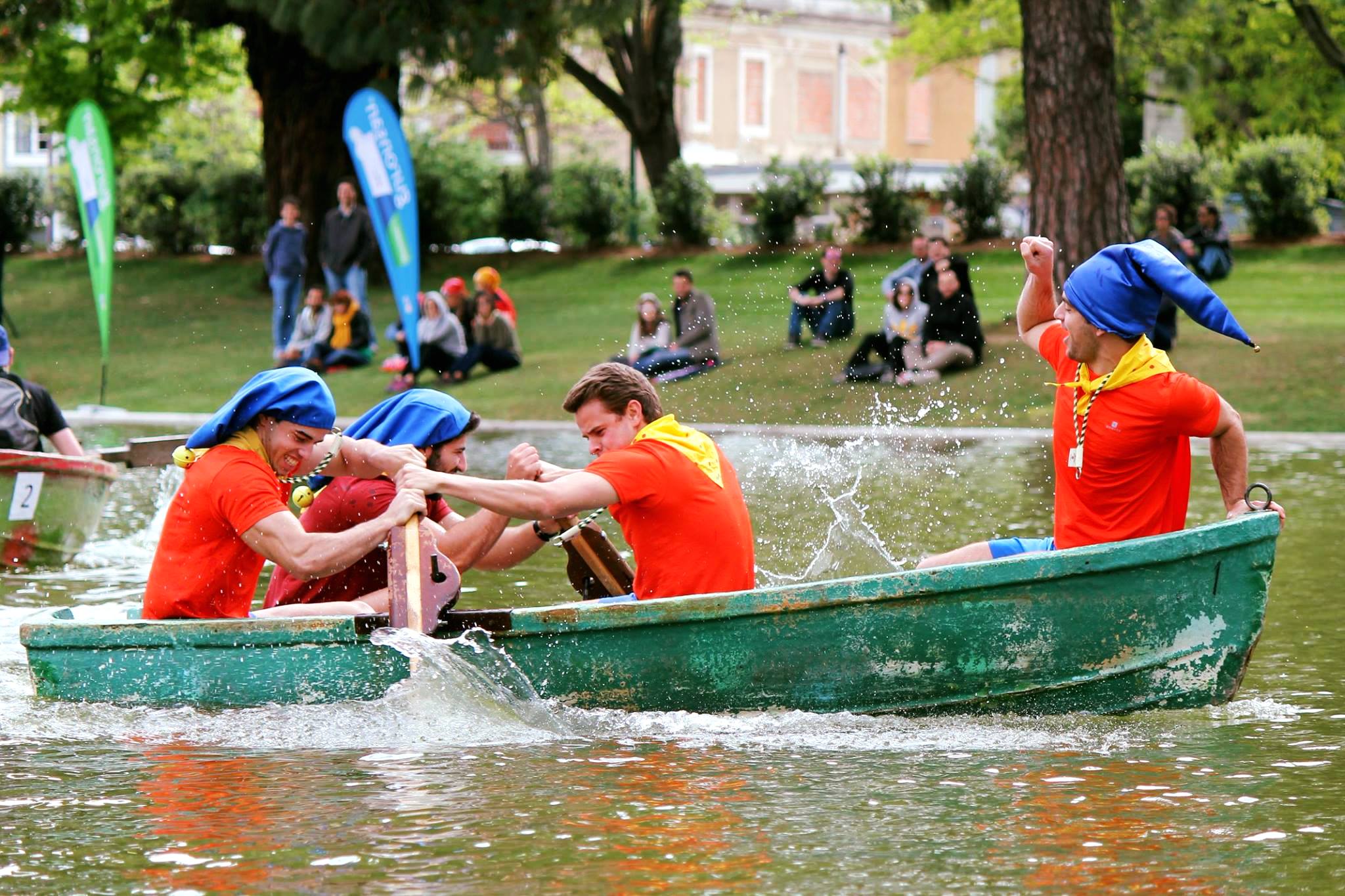 Os barquinhos a remos estão de volta ao Campo Grande. E vai haver uma grande regata