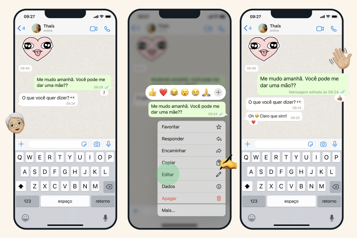 Novidade no WhatsApp. Aplicação já permite corrigir as mensagens até 15 minutos depois de as ter enviado