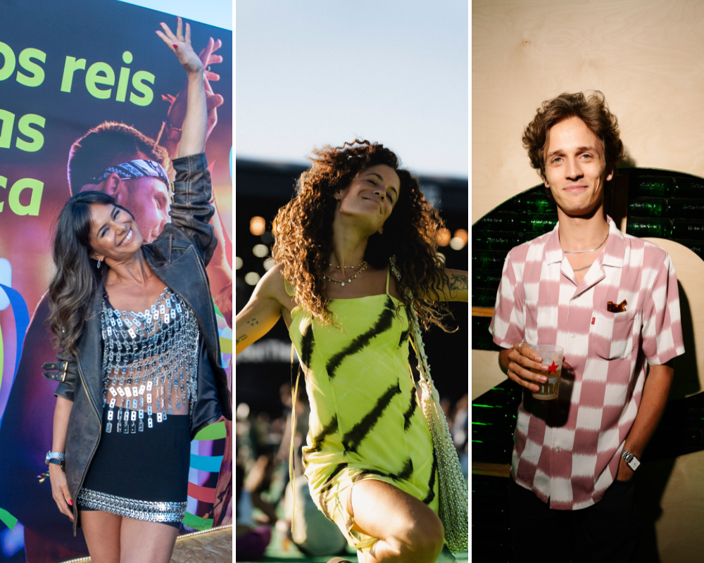 Alegria, brilhos e descontração. Veja os looks dos famosos no primeiro dia do NOS Alive
