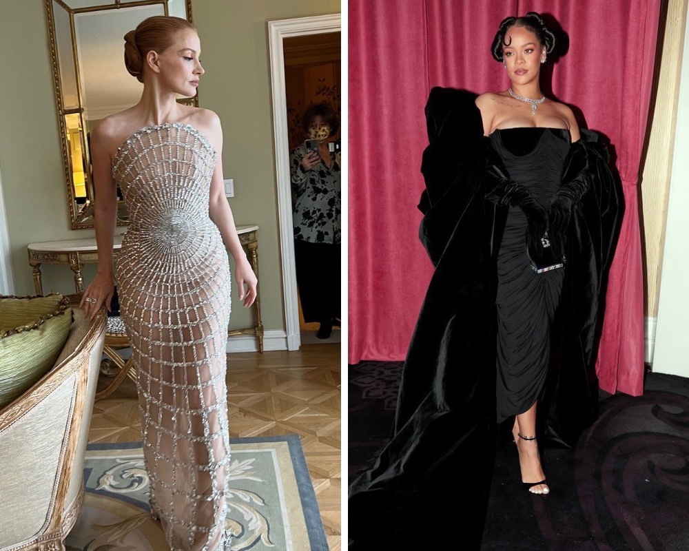 De Jessica Chastain a Rihanna, estes 21 looks dos Globos de Ouro deixaram-nos de queixo caído