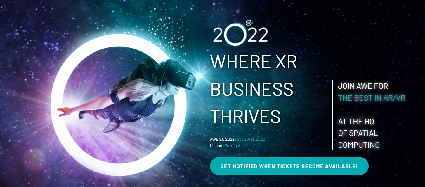 Lisboa vai receber uma das maiores conferências de tecnologias imersivas em 2022