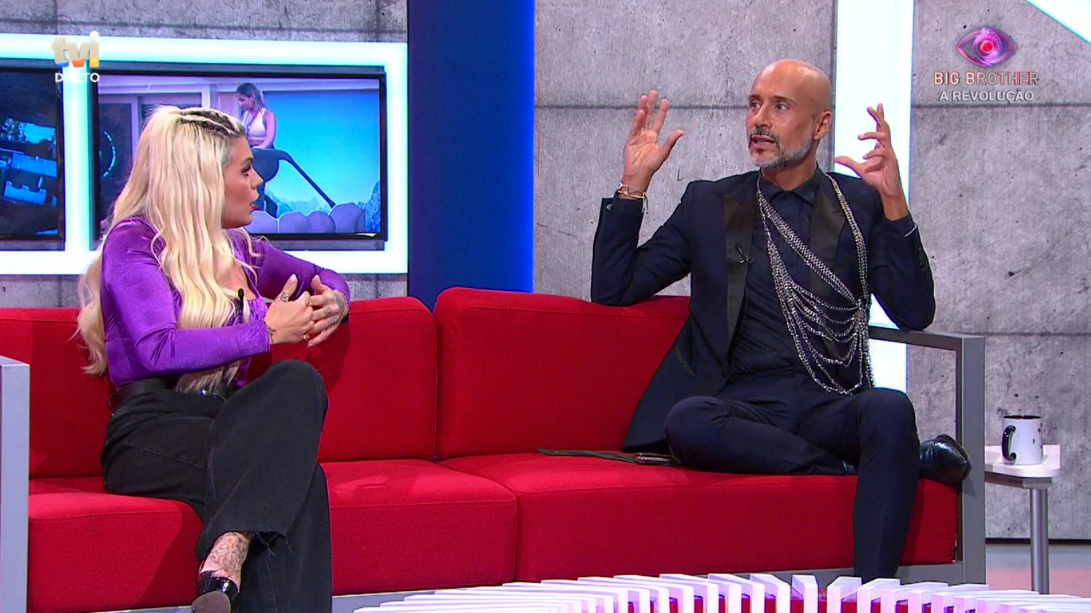 Fanny e Pedro Crispim discutem no “Extra”. “A tua ignorância é a ignorância de muitos portugueses”