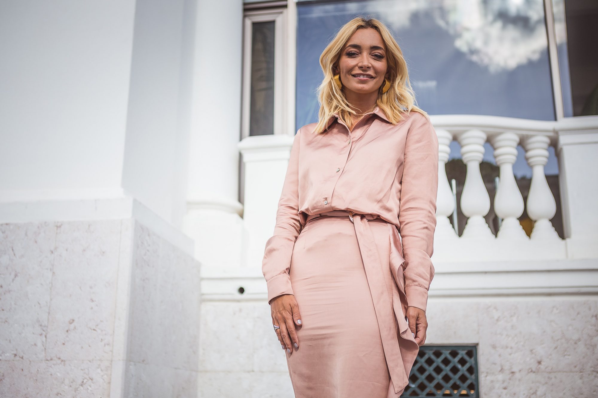 A mulher com mais pinta no dia 3 da ModaLisboa: Carina Caldeira