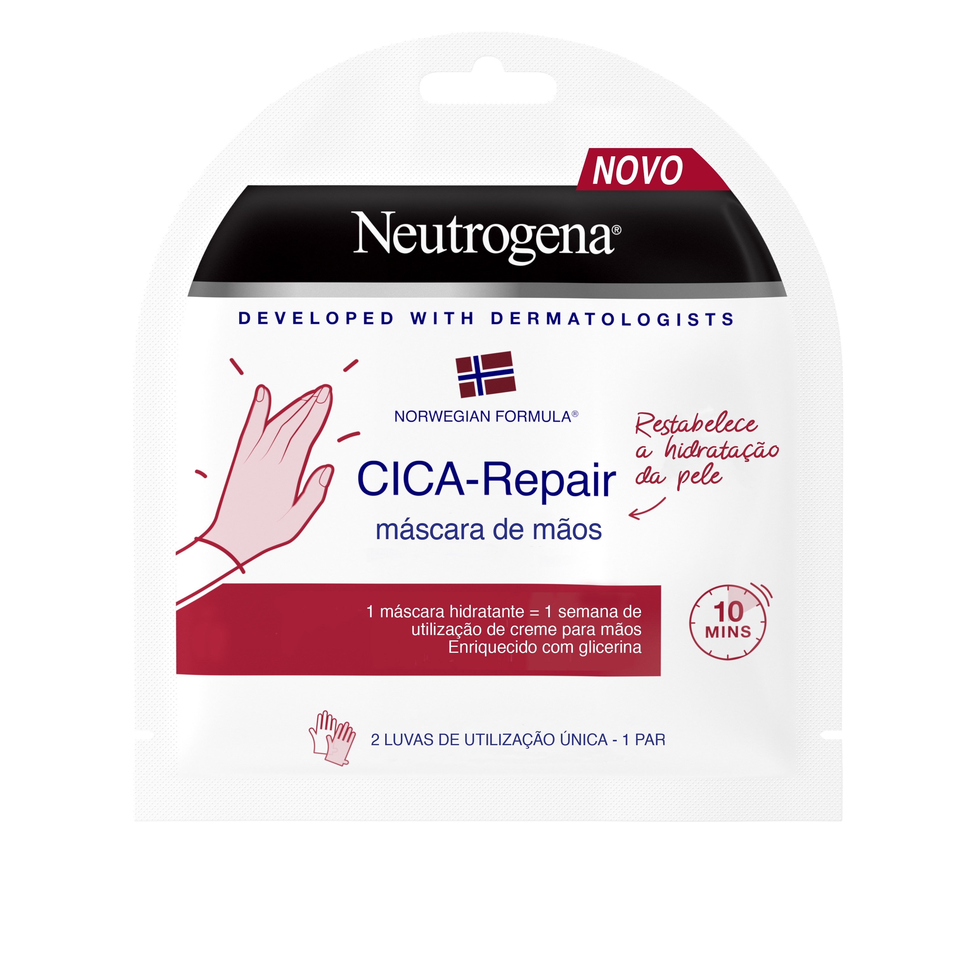 Neutrogena, Máscara de Mãos Cica-Repair