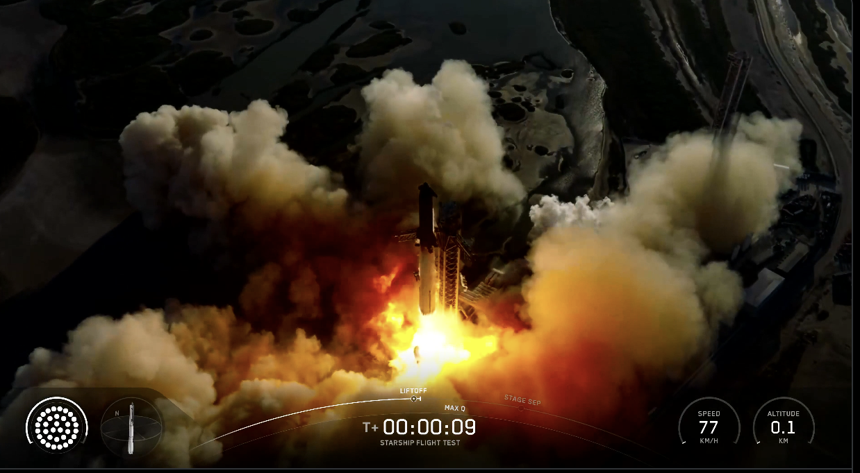 Objetivos atingidos: Maior foguetão da SpaceX conclui 11º voo com sucesso e mergulha no Índico