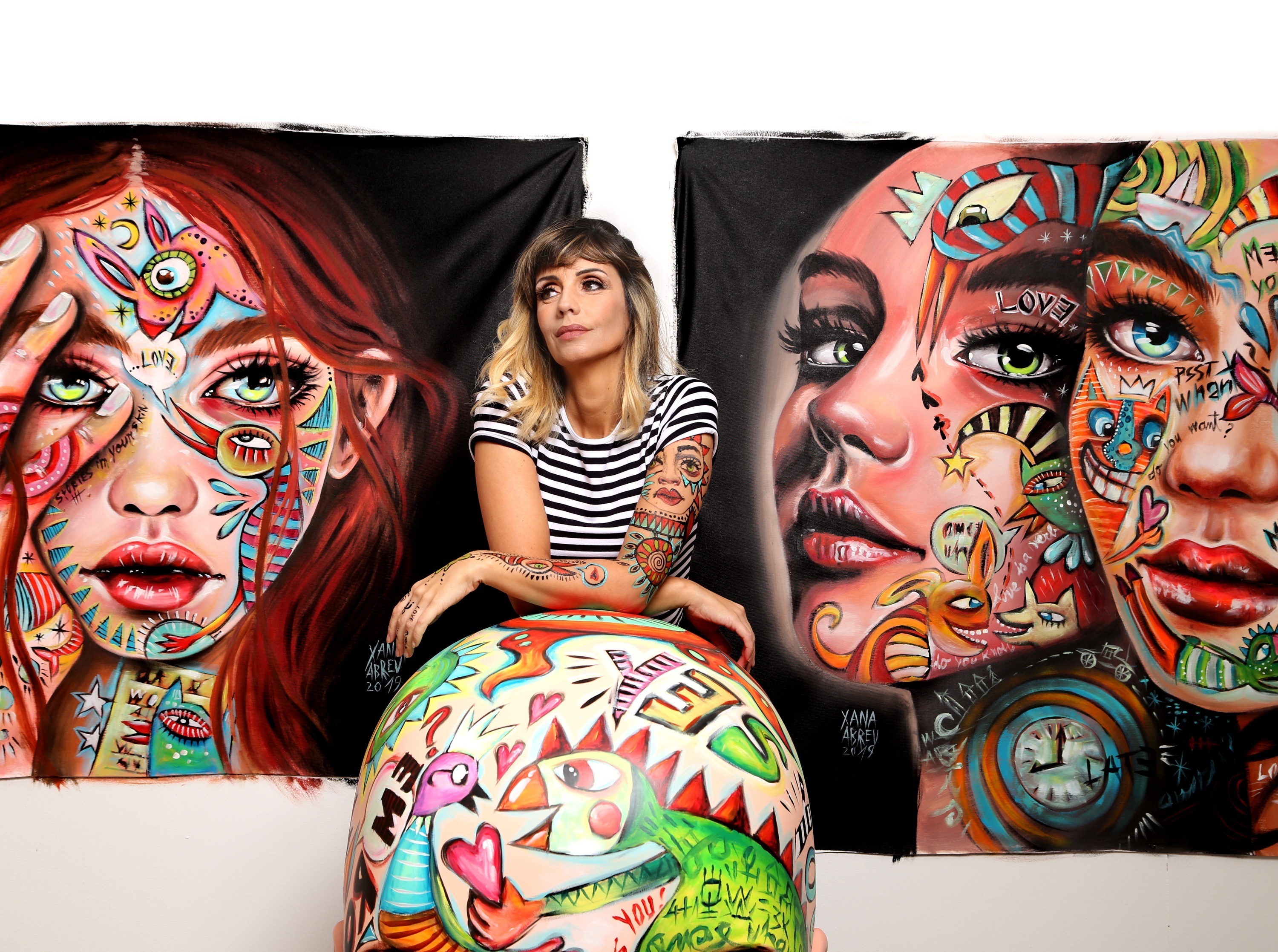 Xana Abreu não foi sempre Toc Toc. “Acho que já nasci a desenhar, a pintar e a ilustrar”