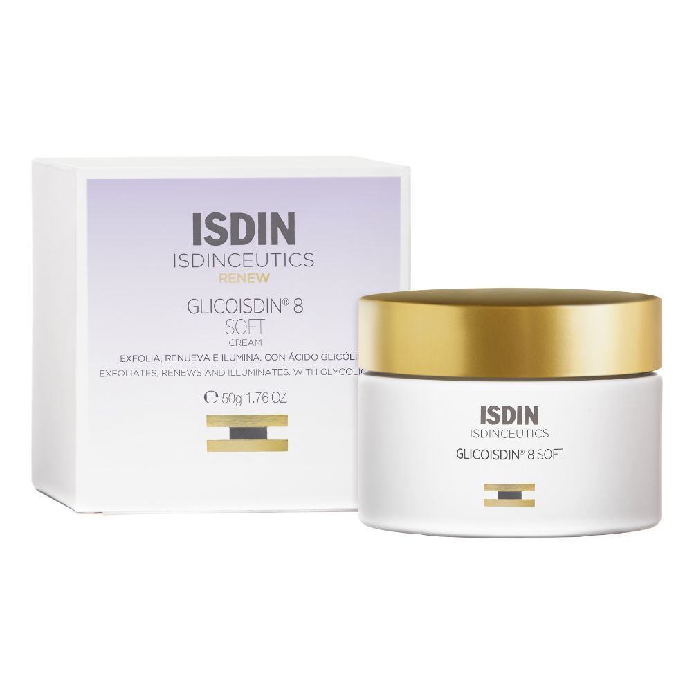 Isdinceutics, Glicoisdin 8 Soft Creme com Ácido Glicólico