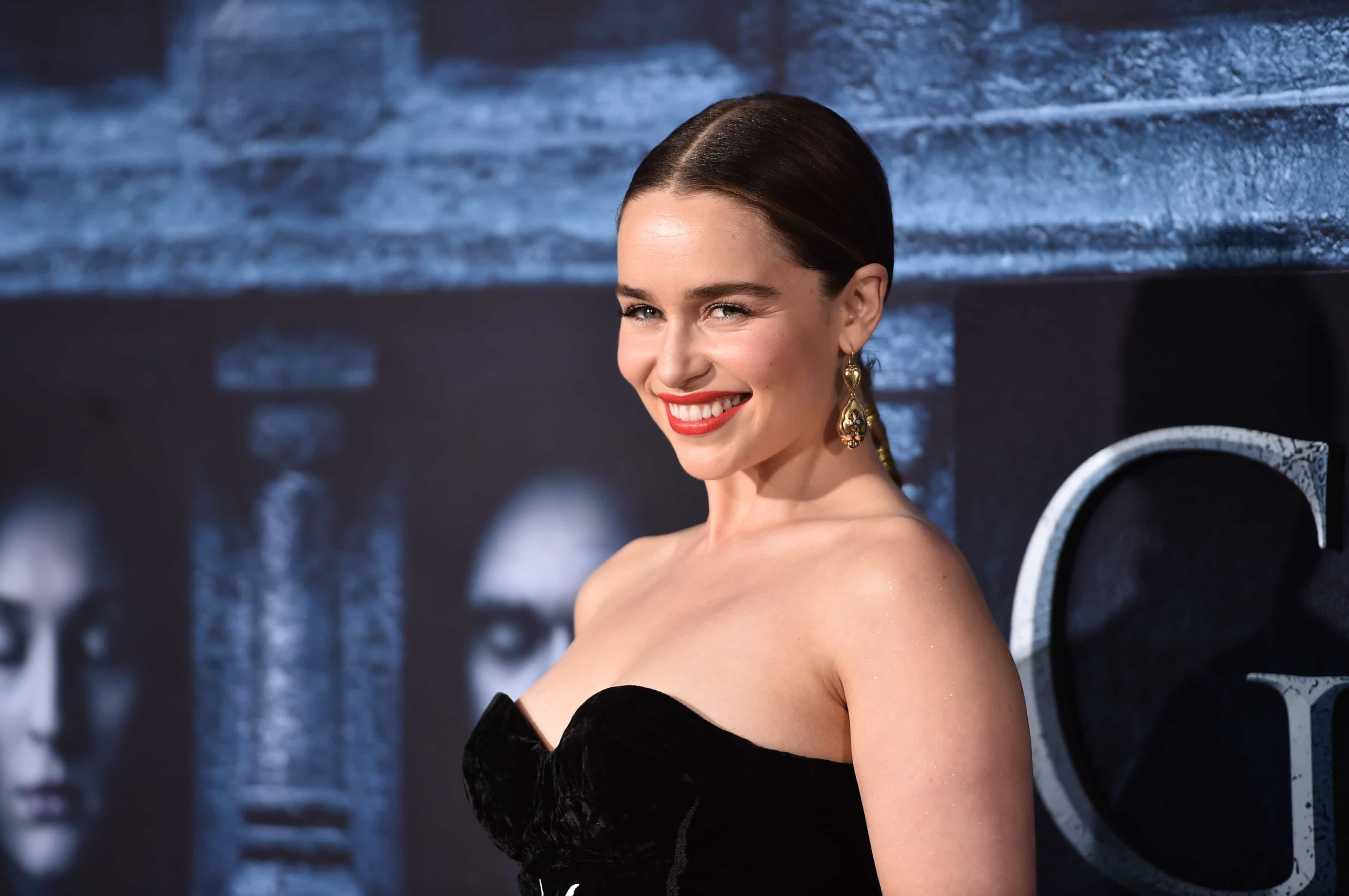 Shackled Emilia Clarke