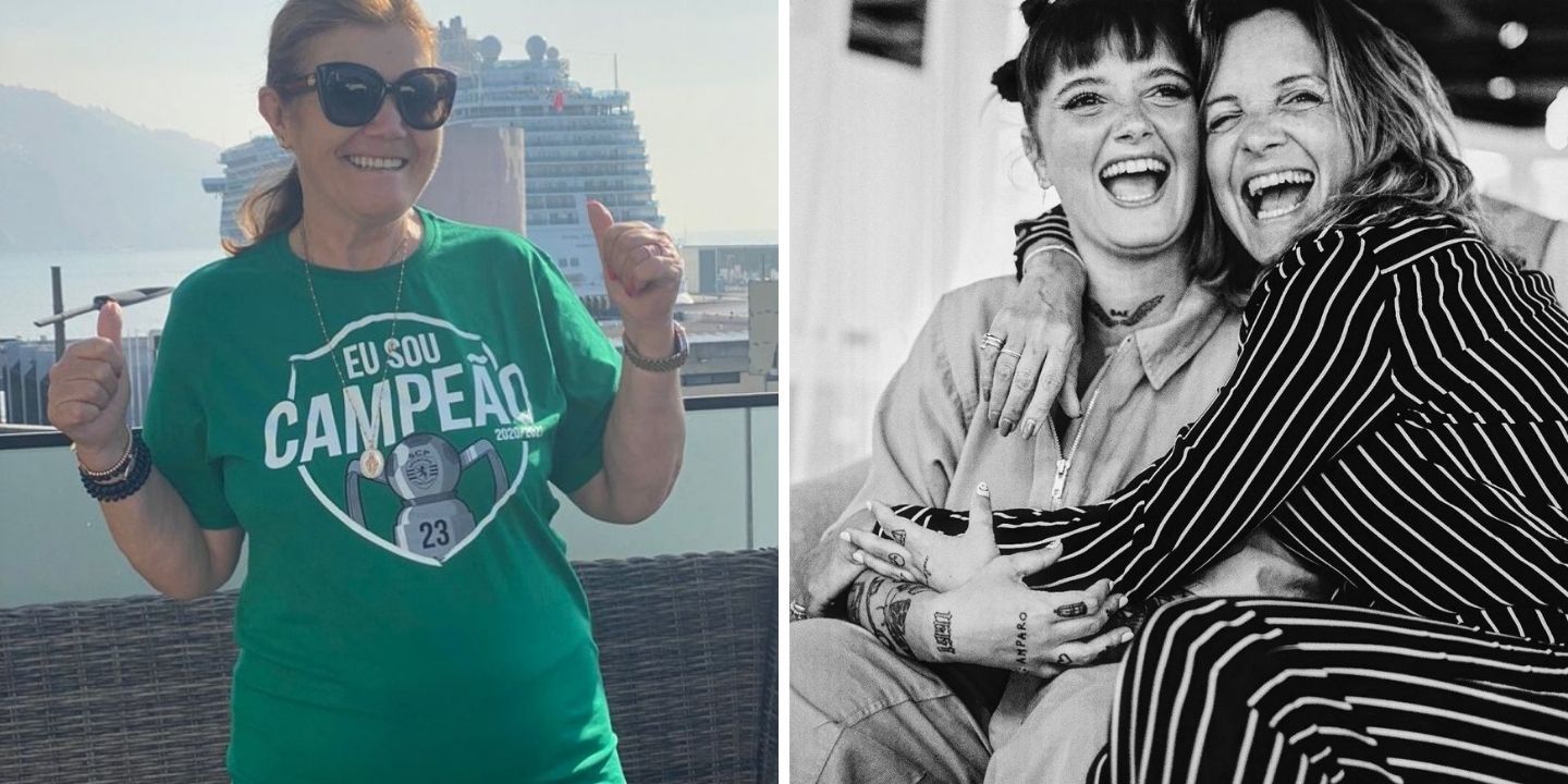 Dia da Mãe em 20 fotos. Das estreantes às que não esquecem os filhos e… o Sporting