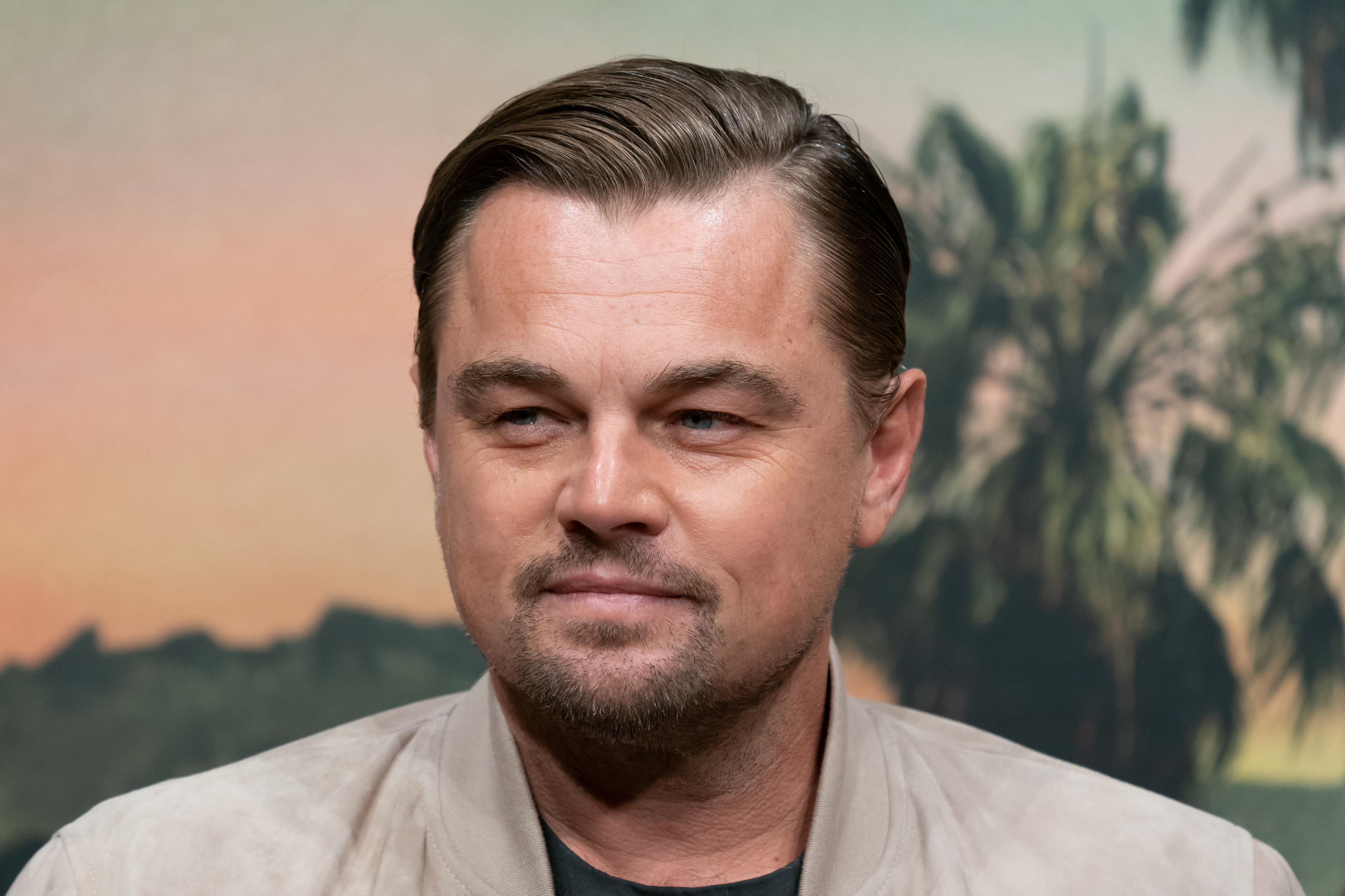 Leonardo DiCaprio e a ativista do clima Greta Thunberg conhecem-se