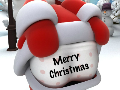 Alegre o Natal com o Talking Santa