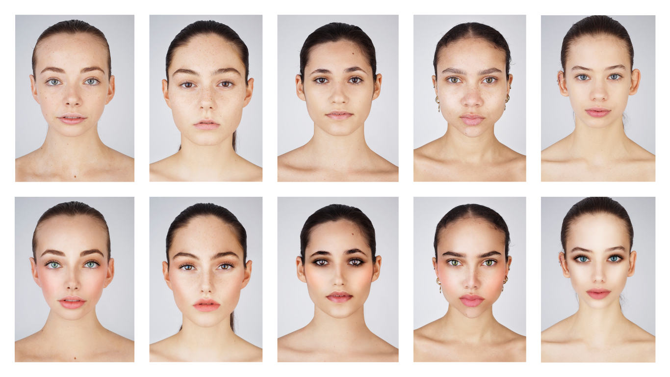 Eles editaram as suas fotos antes de as publicarem nas redes sociais — e a diferença é chocante