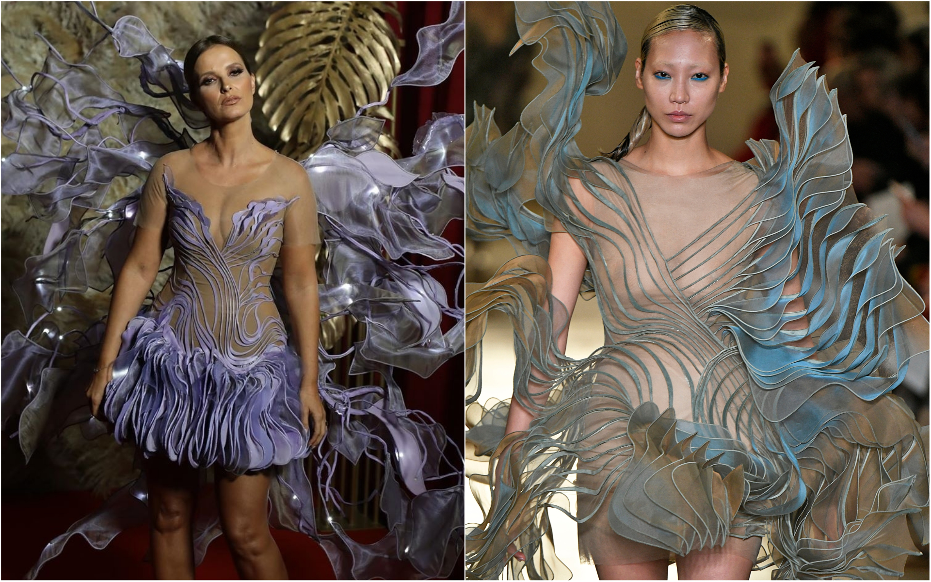 Polémica com vestido de Cristina Ferreia. Original ou cópia?