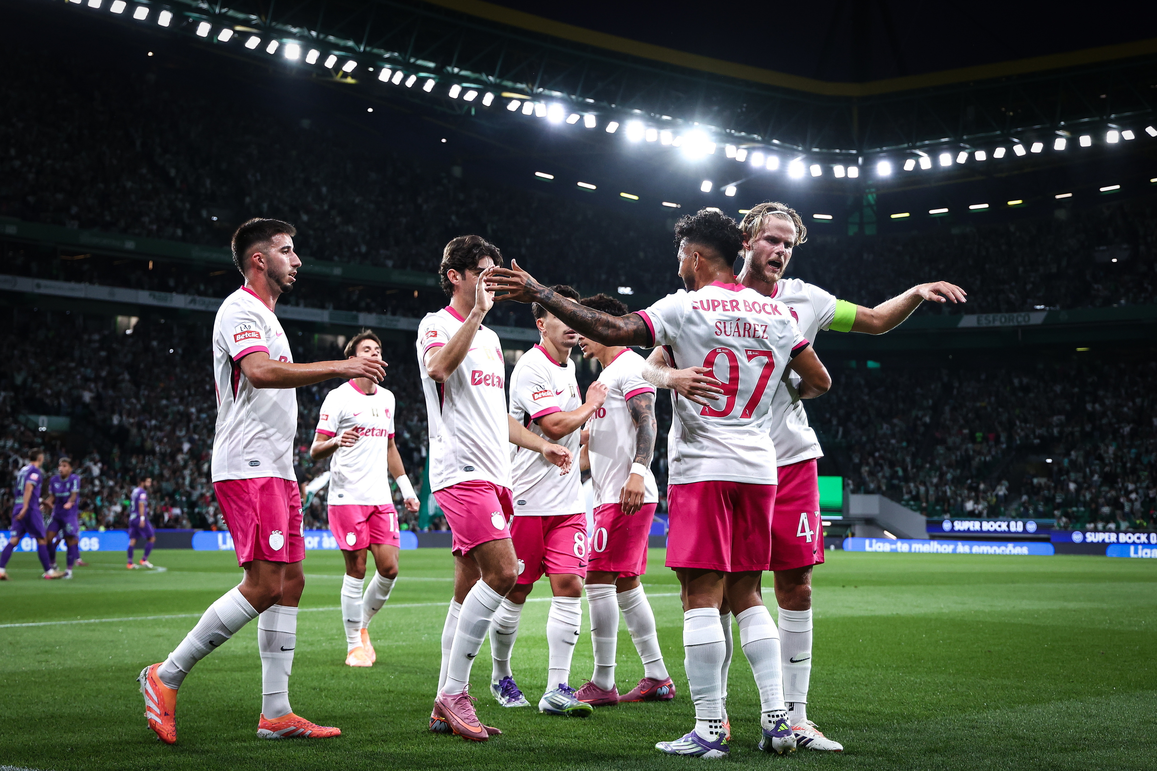 A festa do golo do Sporting