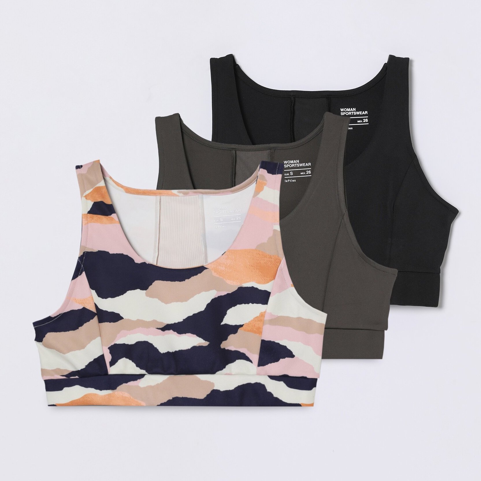 Lefties, Pack de 3 Tops Desportivos