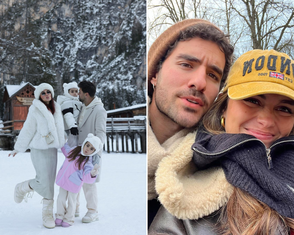 Liliana Filipa nos Alpes e Zé Condessa em França. Veja as férias de Natal dos famosos