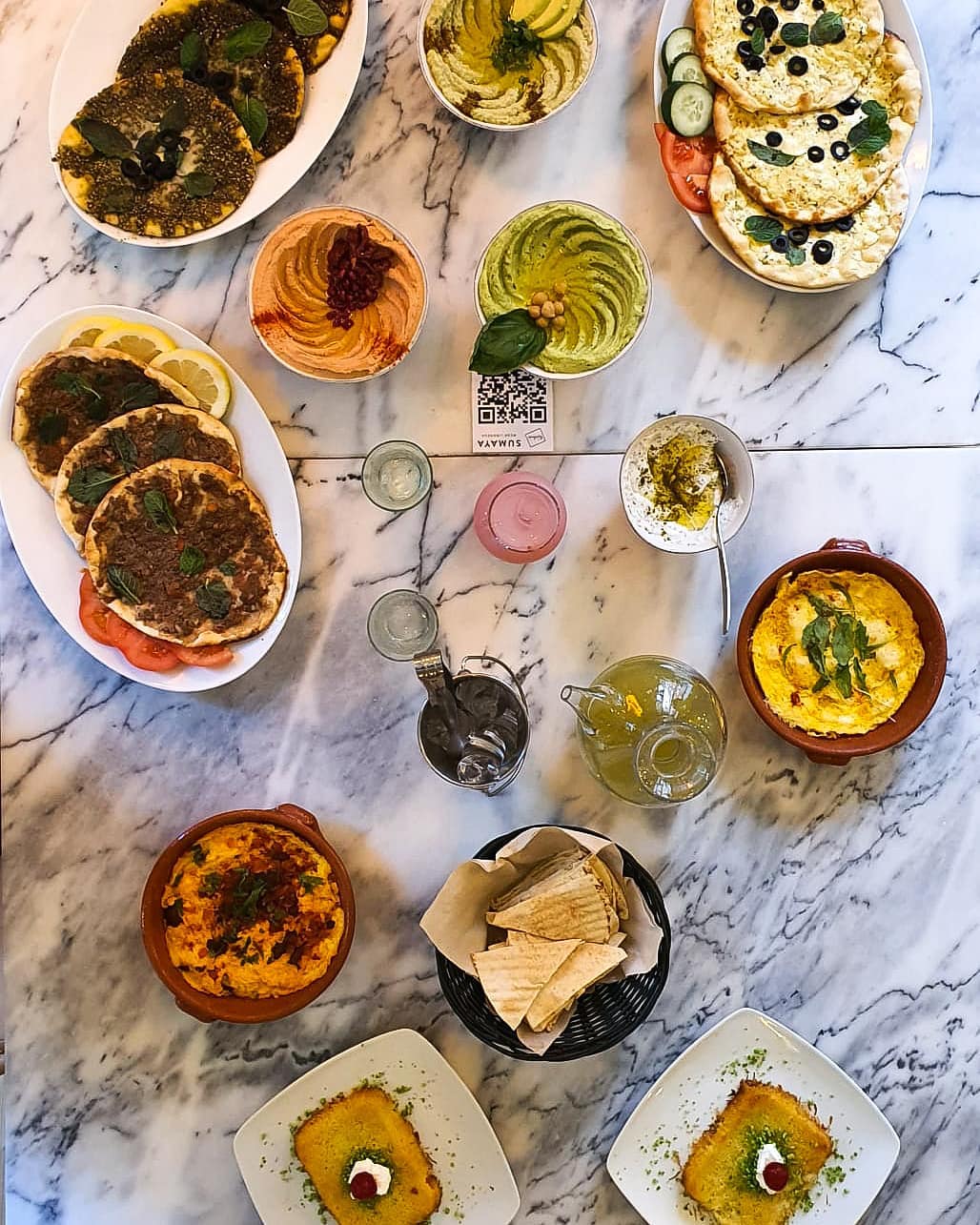 Sumaya. Este é um brunch para os amantes do Médio Oriente