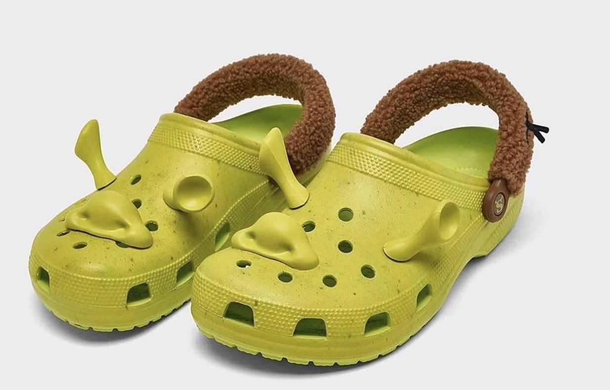 Crocs vai lançar modelo baseado no Shrek. E ainda estamos a decidir se são hilariantes ou horríveis