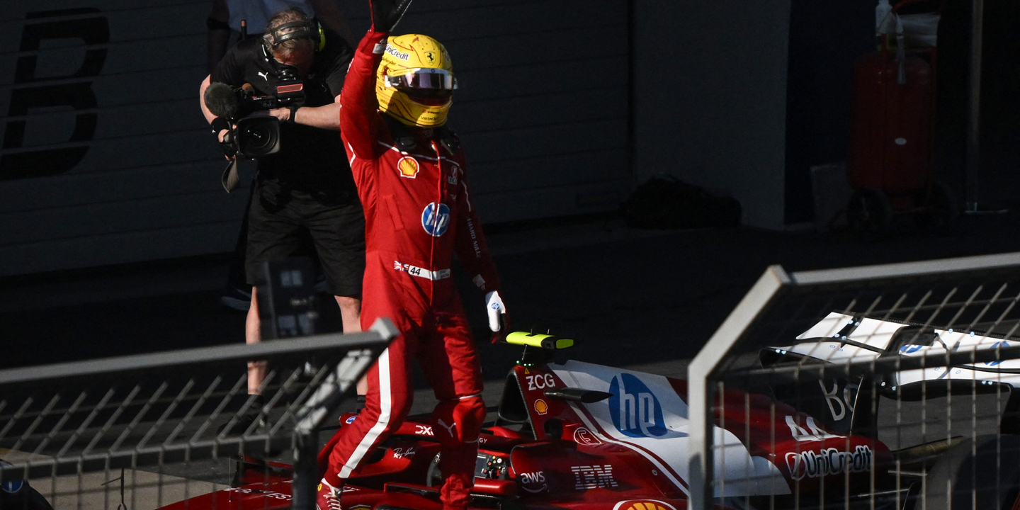 Fórmula 1: Hamilton surpreende no seu Ferrari e conquista pole position para a corrida sprint em Xangai