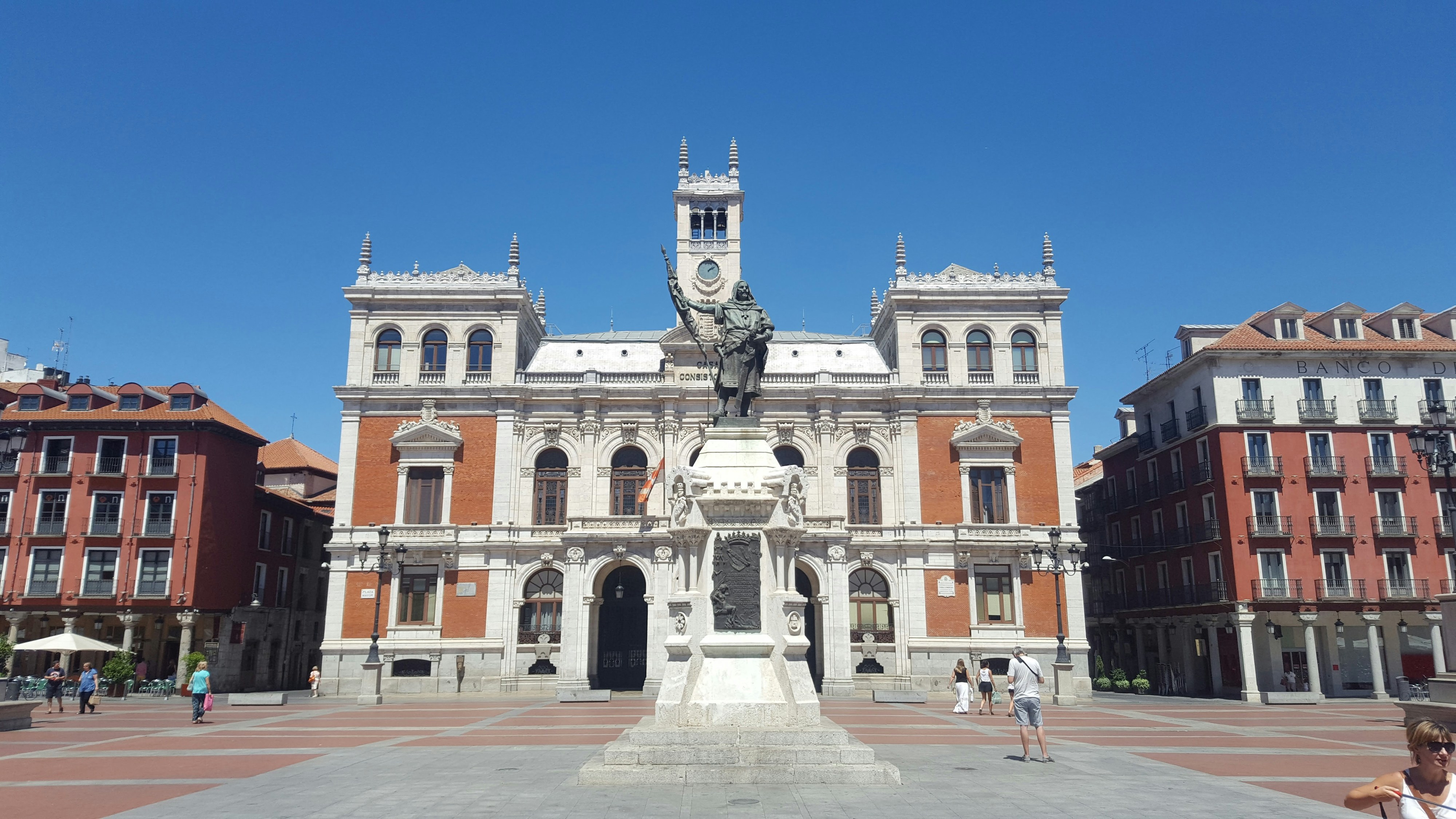 Plaza Mayor e centro histórico de Valladolid