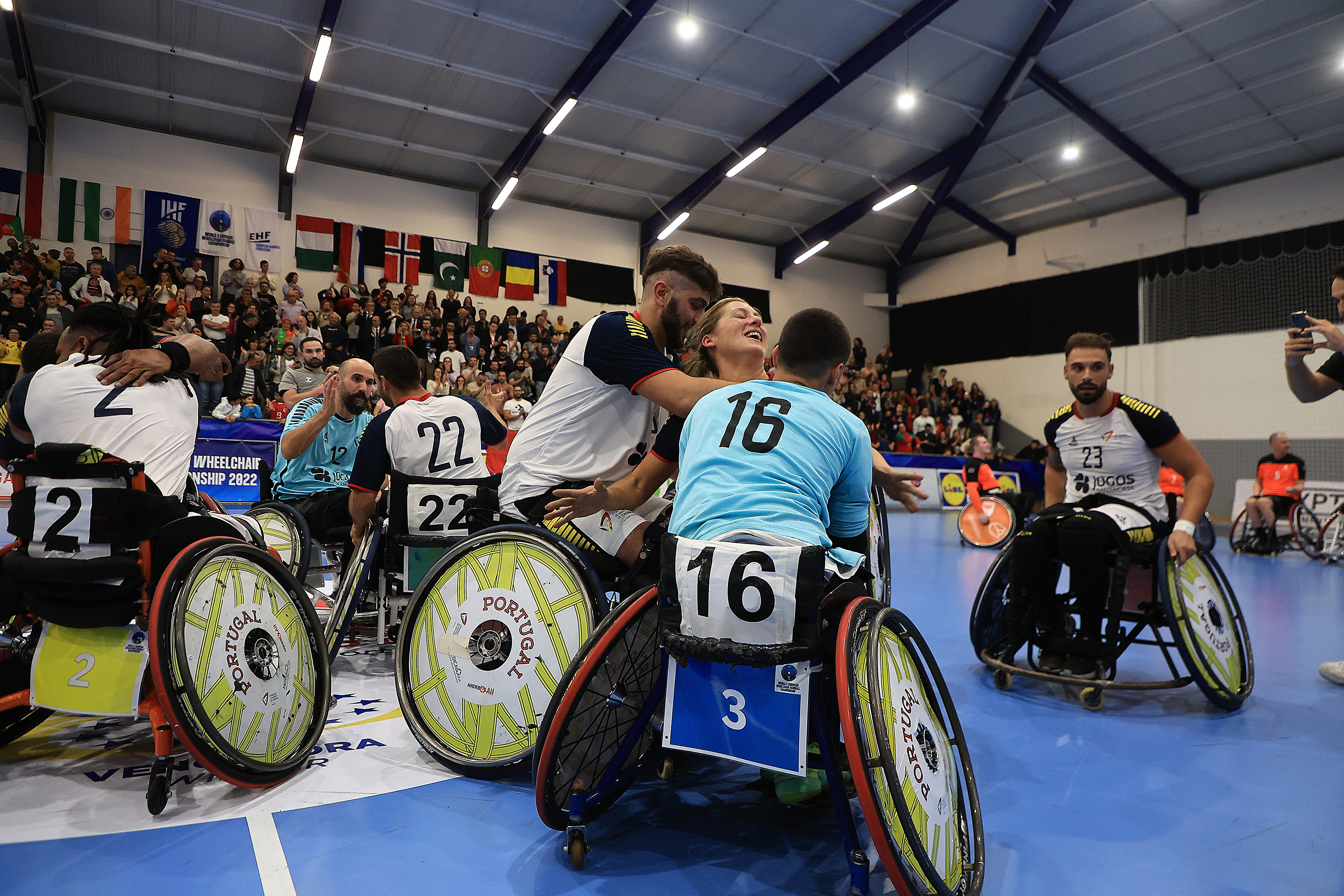 No andebol em cadeira de rodas Portugal é 'rei' da Europa e do