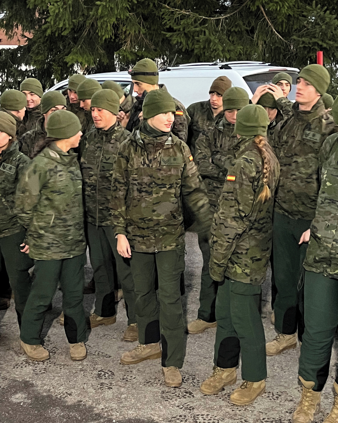 Leonor vai à neve mas não é de férias. Princesa cumpre formação militar em estância de esqui