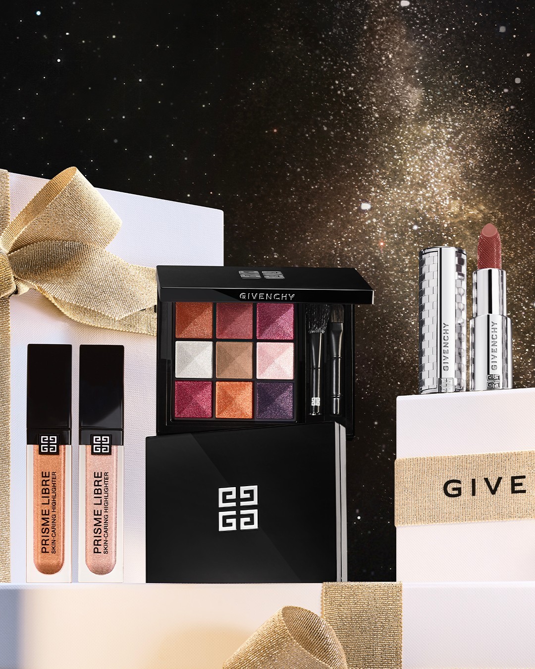 Os looks de Natal nunca mais vão ser os mesmos com as novas sombras da Givenchy Beauty