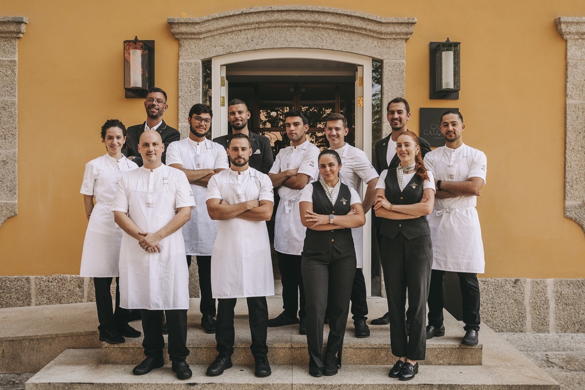 Francisco Quintas com a equipa do Largo do Paço