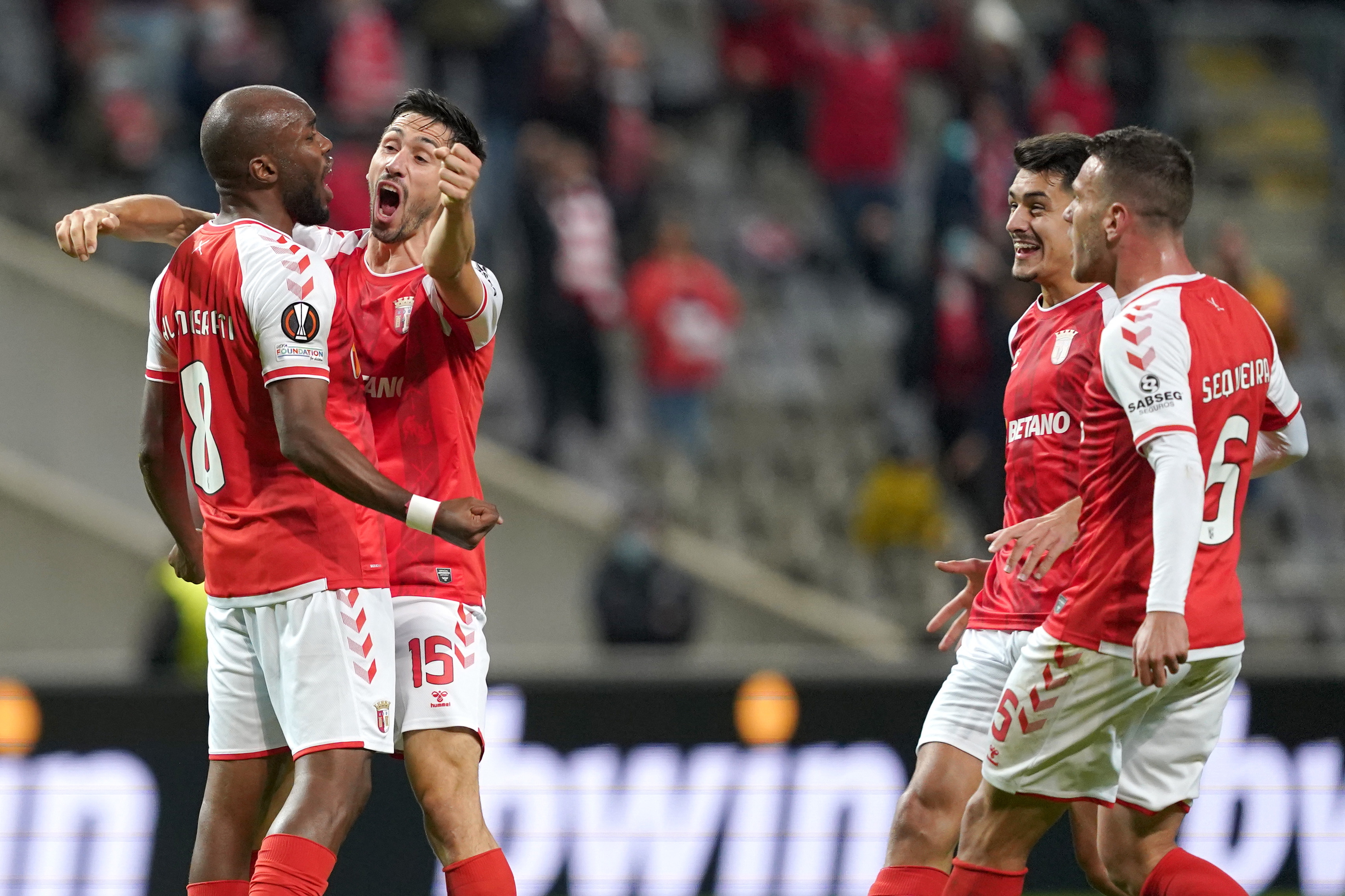 Sp. Braga-Ludogorets: árbitro vem da Suécia