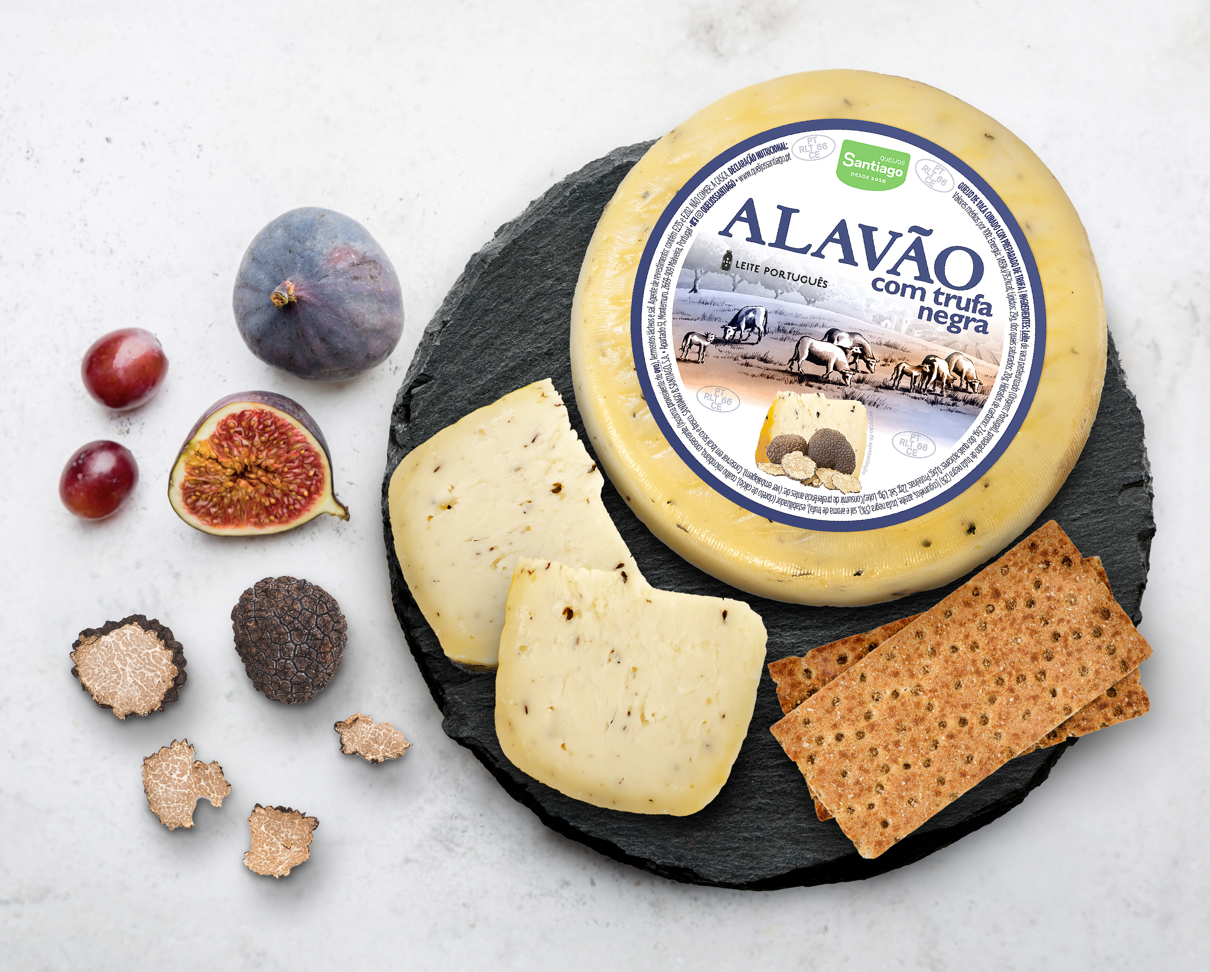 Vai um queijinho curado com trufa negra? Esta famosa marca lançou o primeiro em Portugal