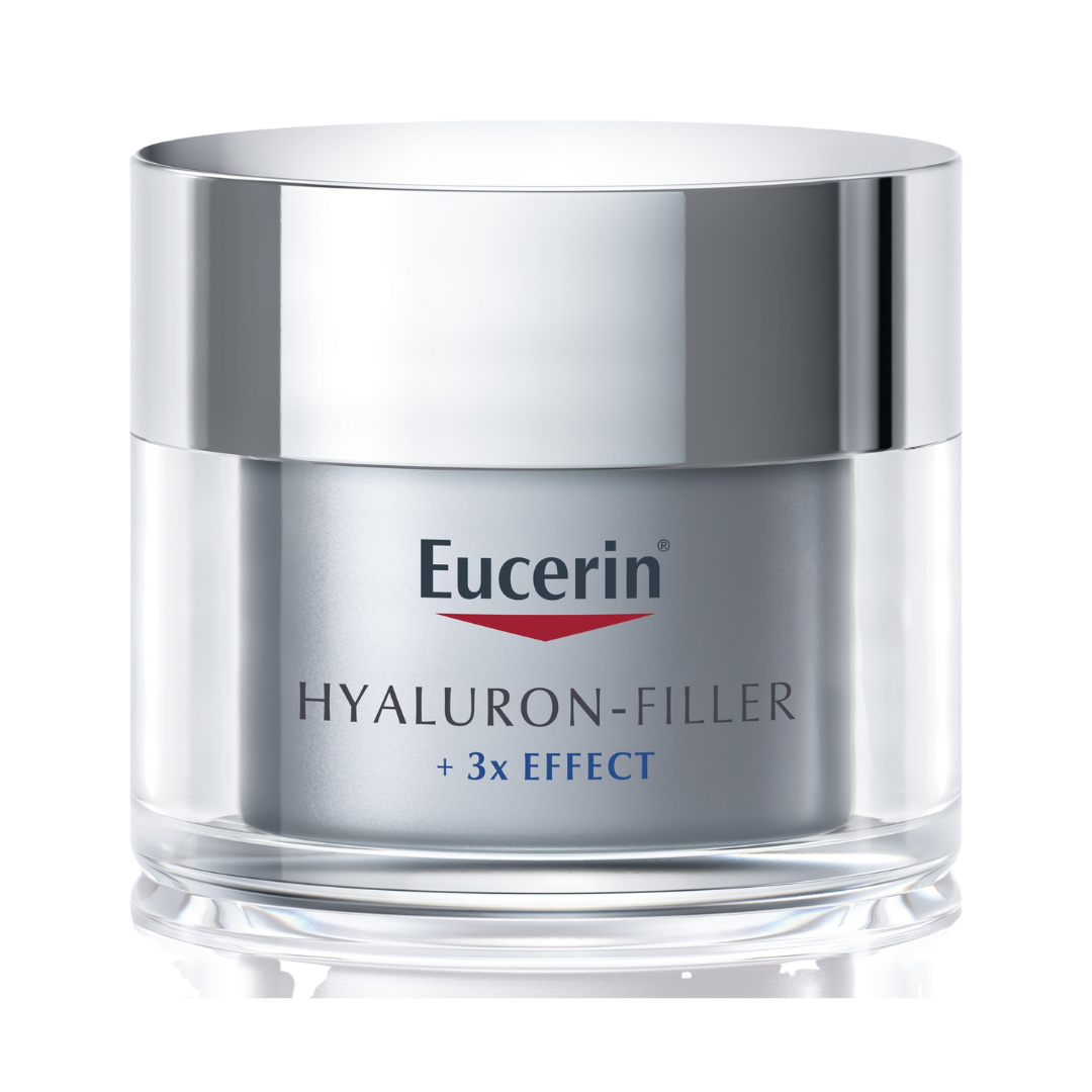 Eucerin, Hyaluron-Filler 3x Effect Creme Noite Antirrugas 50ml