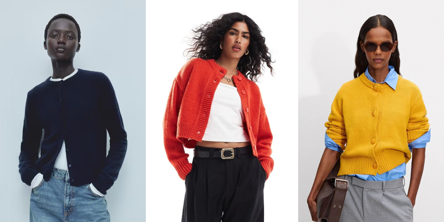 O tempo vai mudar. 14 cardigans de gola redonda para estar mais protegida (mas sem passar calor)