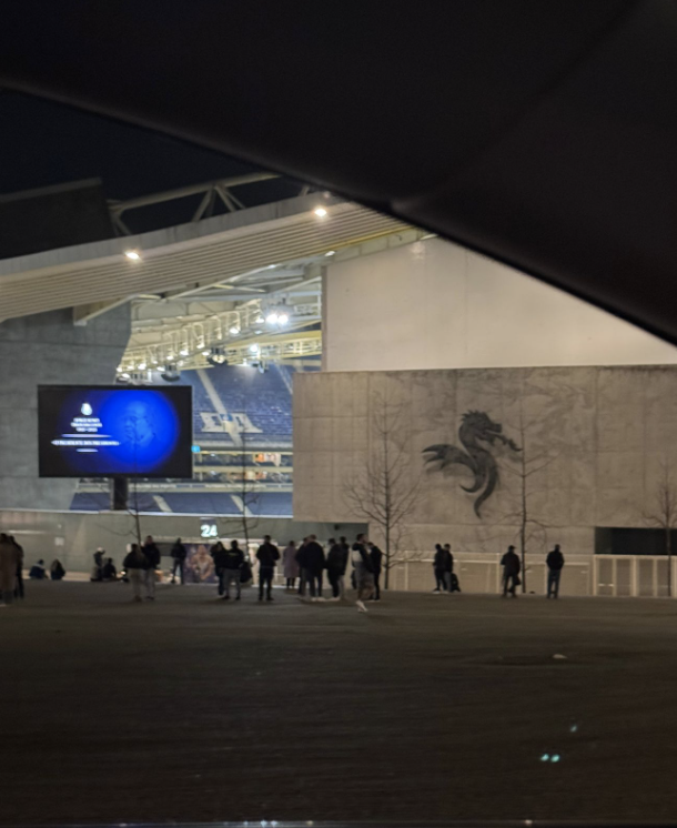 Homenagem no estádio do Dragão