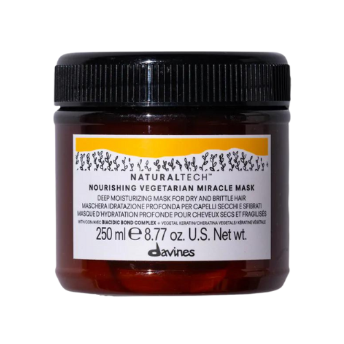 Davines, Natural Tech Nourishing Vegetarian Miracle Máscara de Cabelo Reparadora e Hidratante