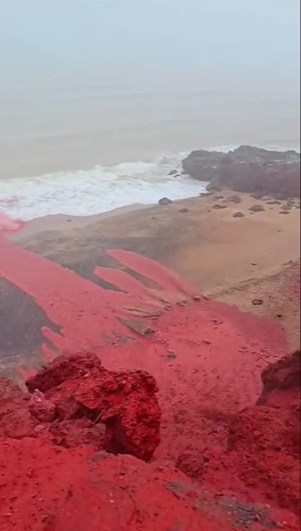 Sabe o que é “chuva de sangue”? Fenómeno aconteceu numa ilha paradisíaca — veja o vídeo