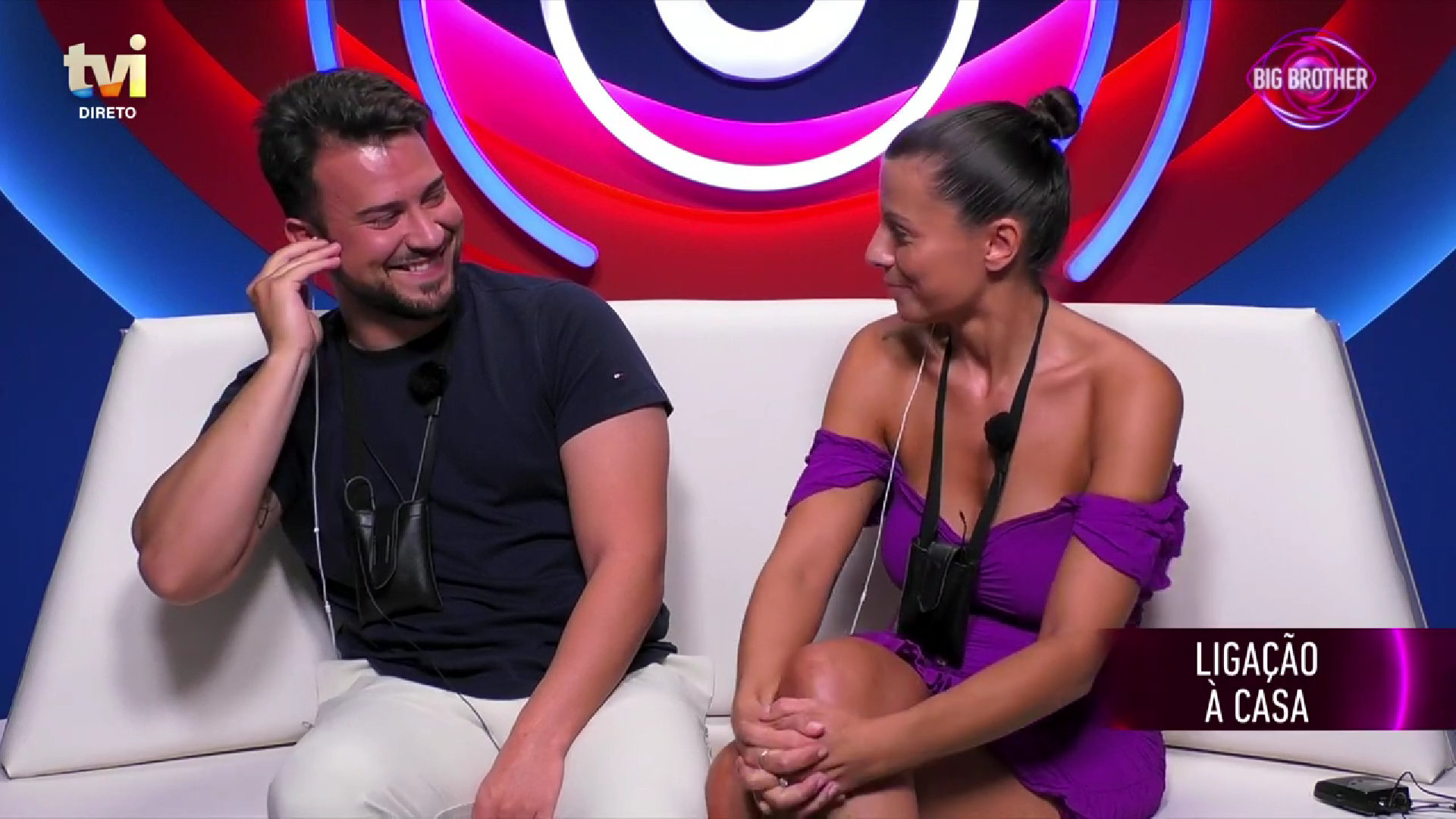 Esta carinha não engana ninguém! Juntos no confessionário, Francisco Monteiro e Márcia revelam sentimentos