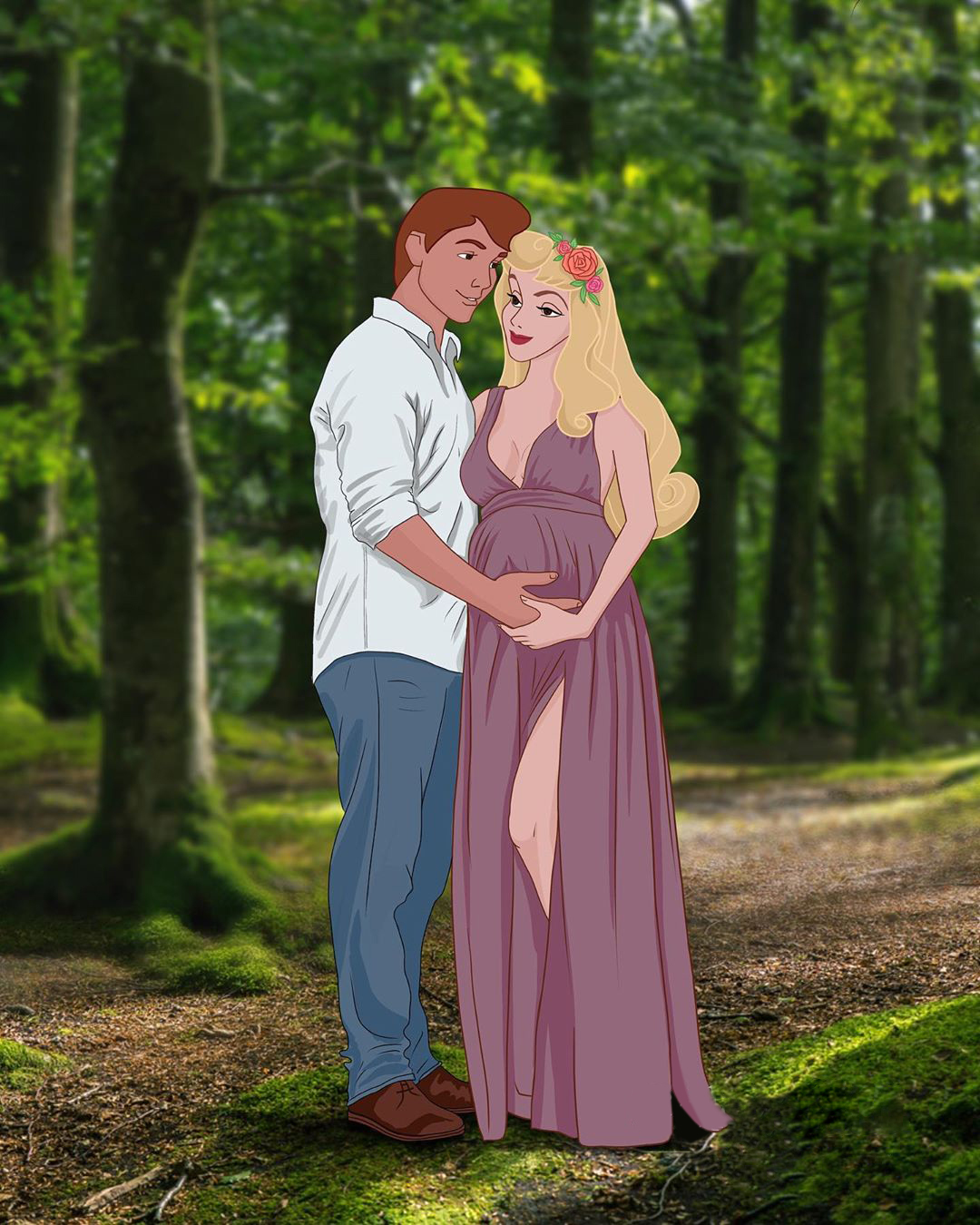 Como seriam as princesas da Disney grávidas? Artista russa cria ilustrações  - 22/04/2020 - UOL Universa
