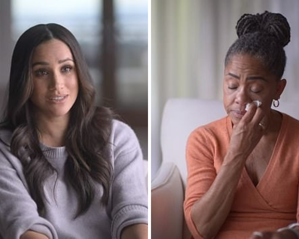 Mãe de Meghan chora ao falar sobre o dia em que a filha lhe disse que queria acabar com a vida