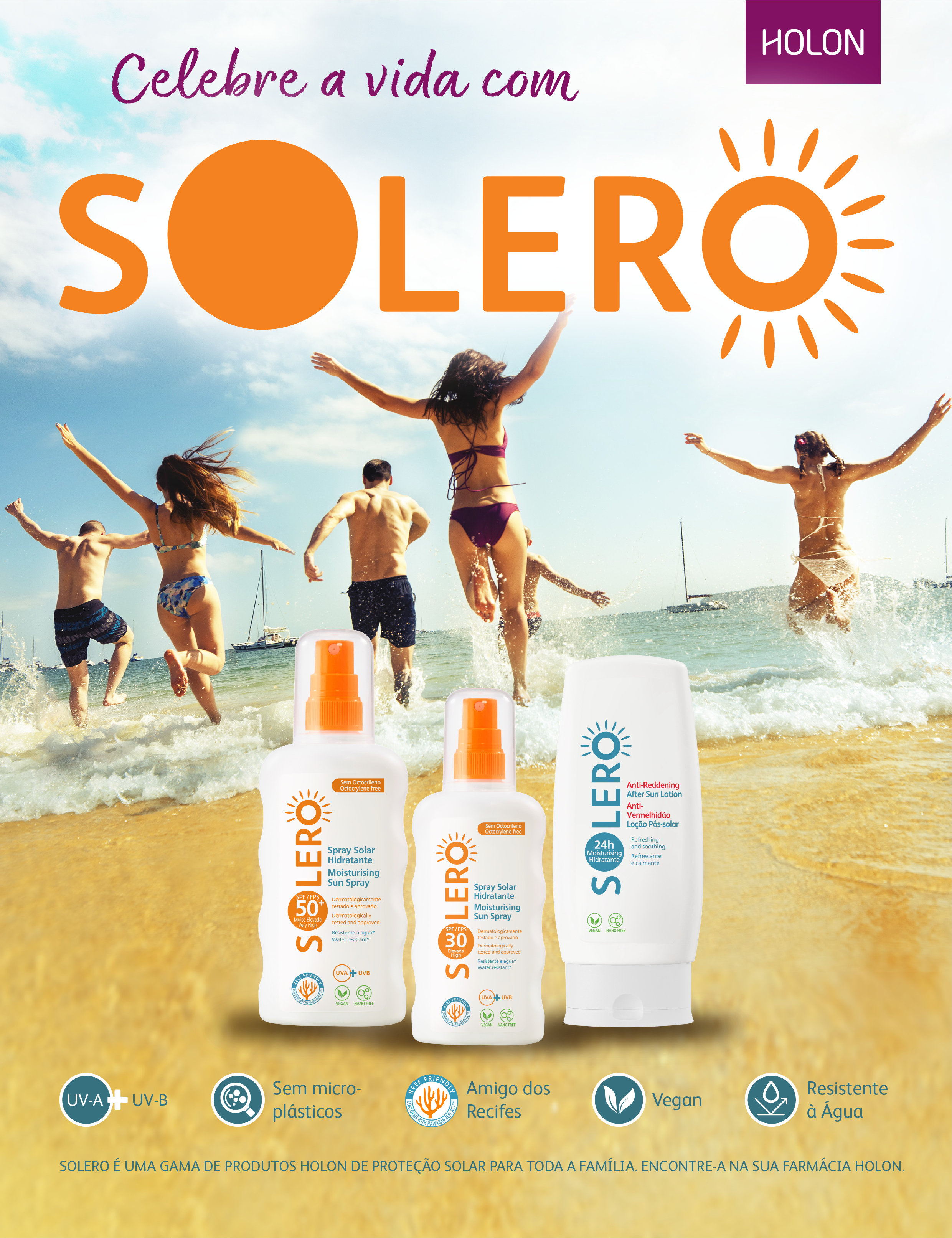 Este verão, proteja a pele e os oceanos com Solero