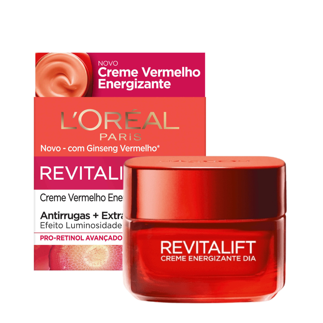 L’Oréal, Creme Revitalift Rosto Ginseng Vermelho