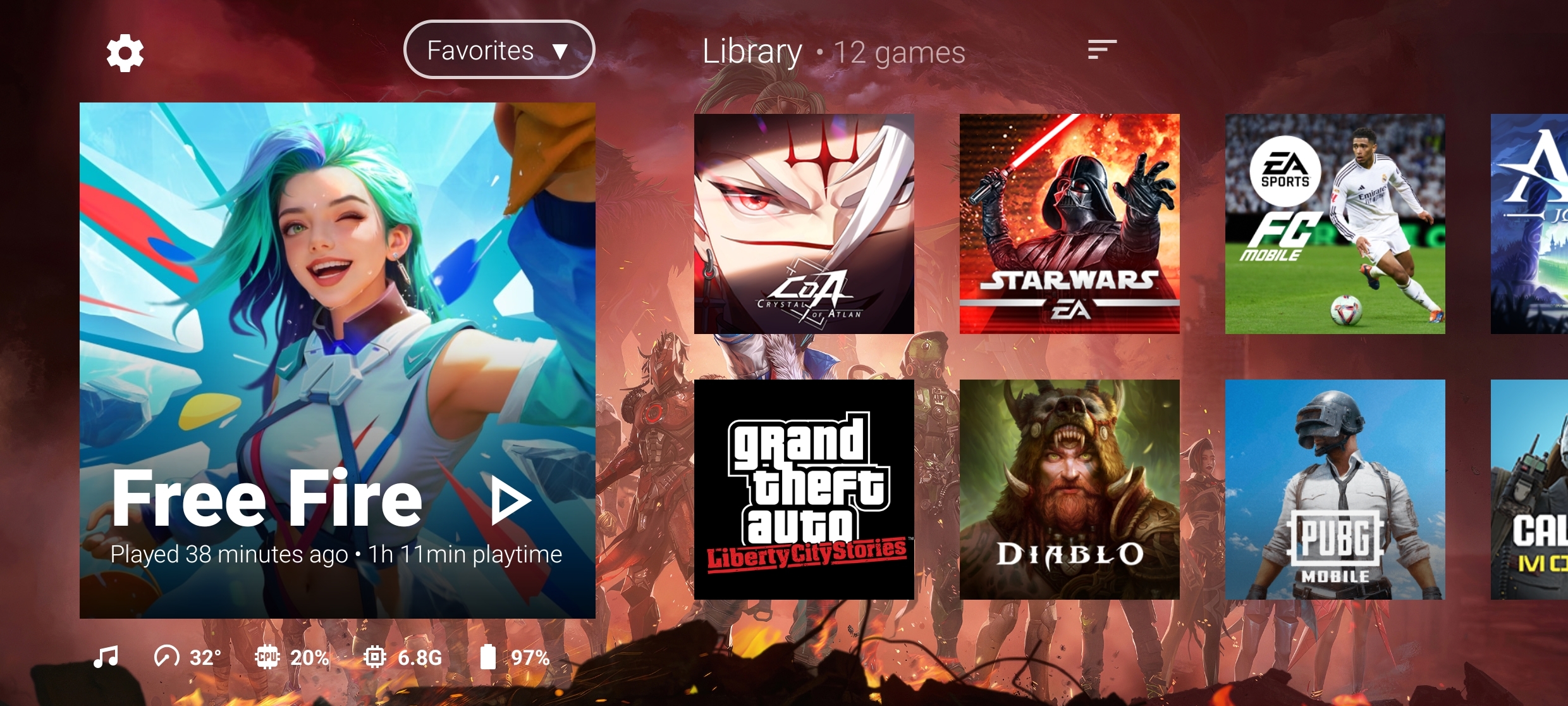 The Arcade: Game Launcher Hub ajuda a organizar e a otimizar os jogos instalados no smartphone