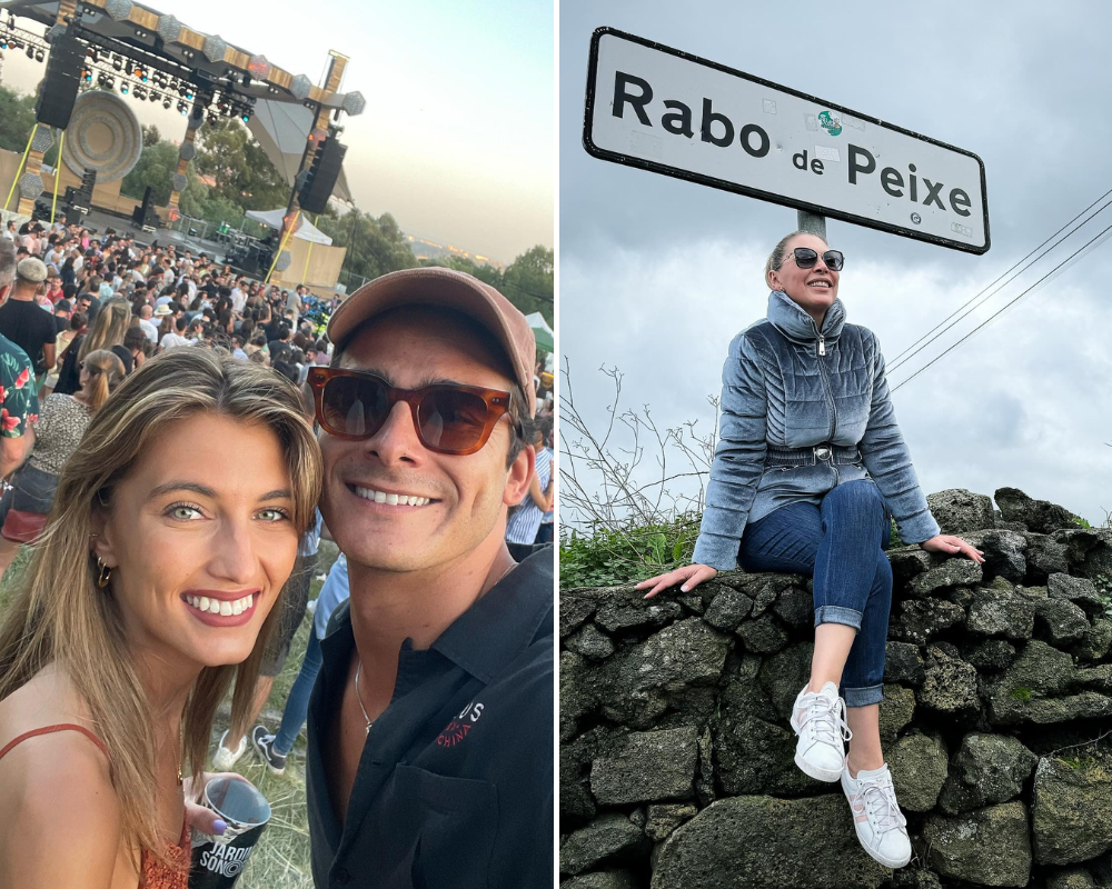 A viajar, na praia ou em festivais. Veja as fotos dos pivôs nacionais em modo descontraído