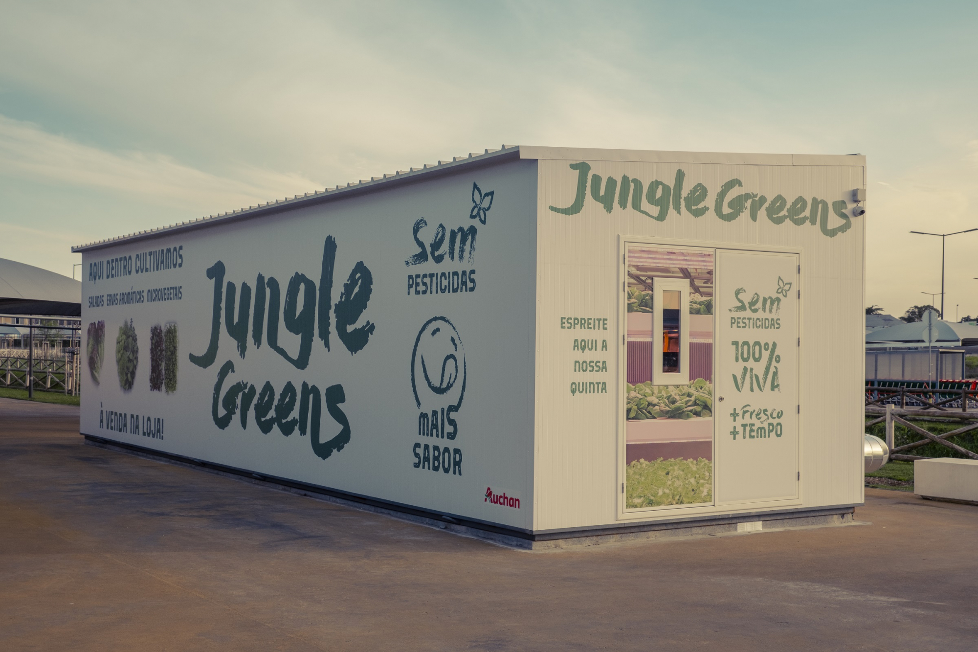 Na nova quinta da Auchan já pode comprar produtos frescos e sem pesticidas